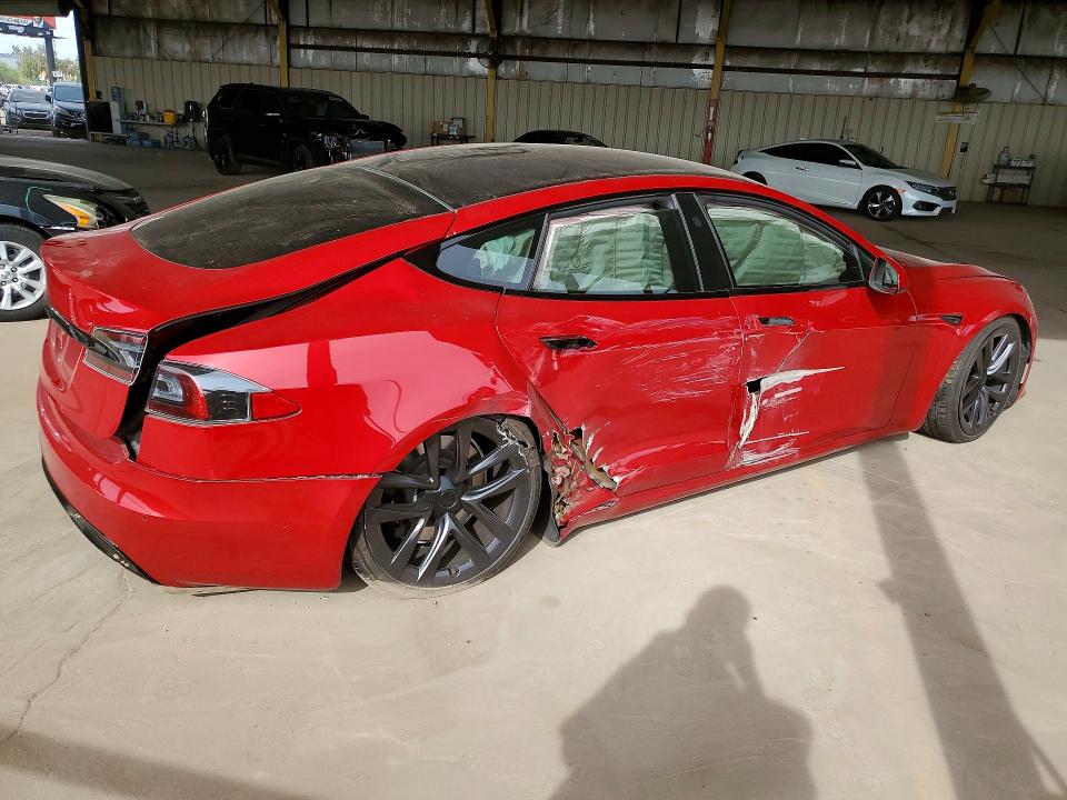 51334286 :رقم المزاد ، 5YJSA1E5XNF464616 vin ، 2022 Tesla Model S مزاد بيع