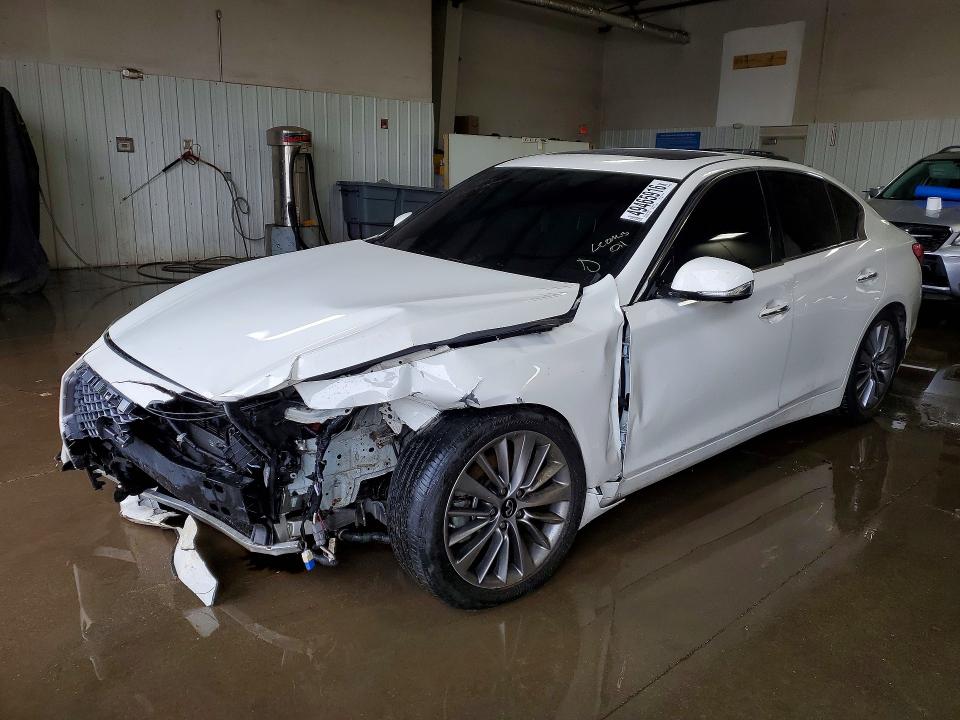 2022 Infiniti Q50 მანქანა იყიდება აუქციონზე, vin: JN1EV7BR3NM340967, აუქციონის ნომერი: 49465916