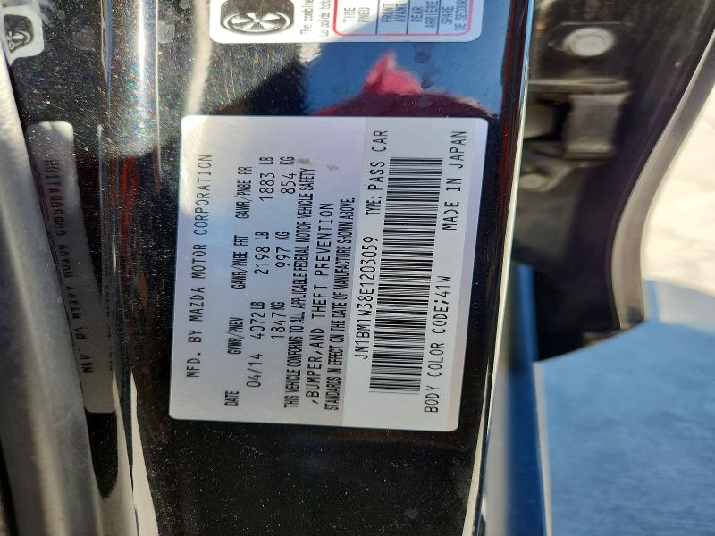Aukcja sprzedaży 2014 Mazda 3, vin: JM1BM1W38E1203059, numer aukcji: 48915946