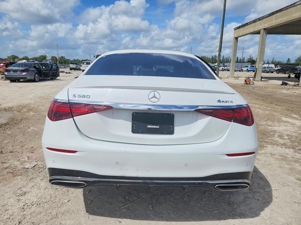 48391826 :رقم المزاد ، W1K6G7GB6RA271843 vin ، 2024 Mercedes-benz S مزاد بيع