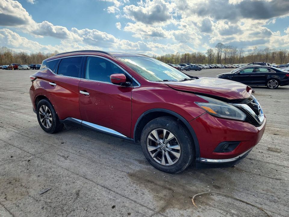 50016216 :رقم المزاد ، 5N1AZ2MG2JN157123 vin ، 2018 Nissan Murano مزاد بيع