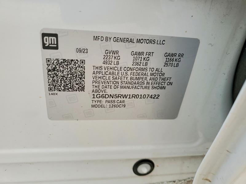 Продаж на аукціоні авто 2024 Cadillac Ct5, vin: 1G6DN5RW1R0107422, номер лоту: 51472716