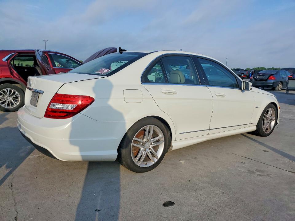 Aukcja sprzedaży 2012 Mercedes-benz C, vin: WDDGF4HB8CR195278, numer aukcji: 48796756