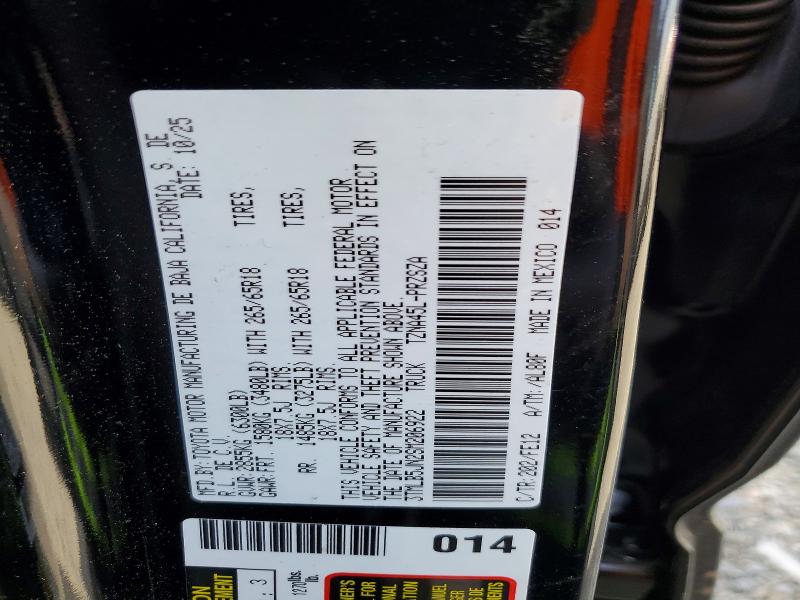48703196 :رقم المزاد ، 3TMLB5JN2SM206922 vin ، 2025 Toyota Tacoma مزاد بيع
