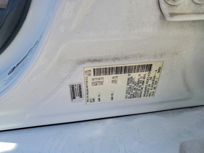 Aukcja sprzedaży 2018 Nissan Maxima, vin: 1N4AA6AP0JC404549, numer aukcji: 48837736