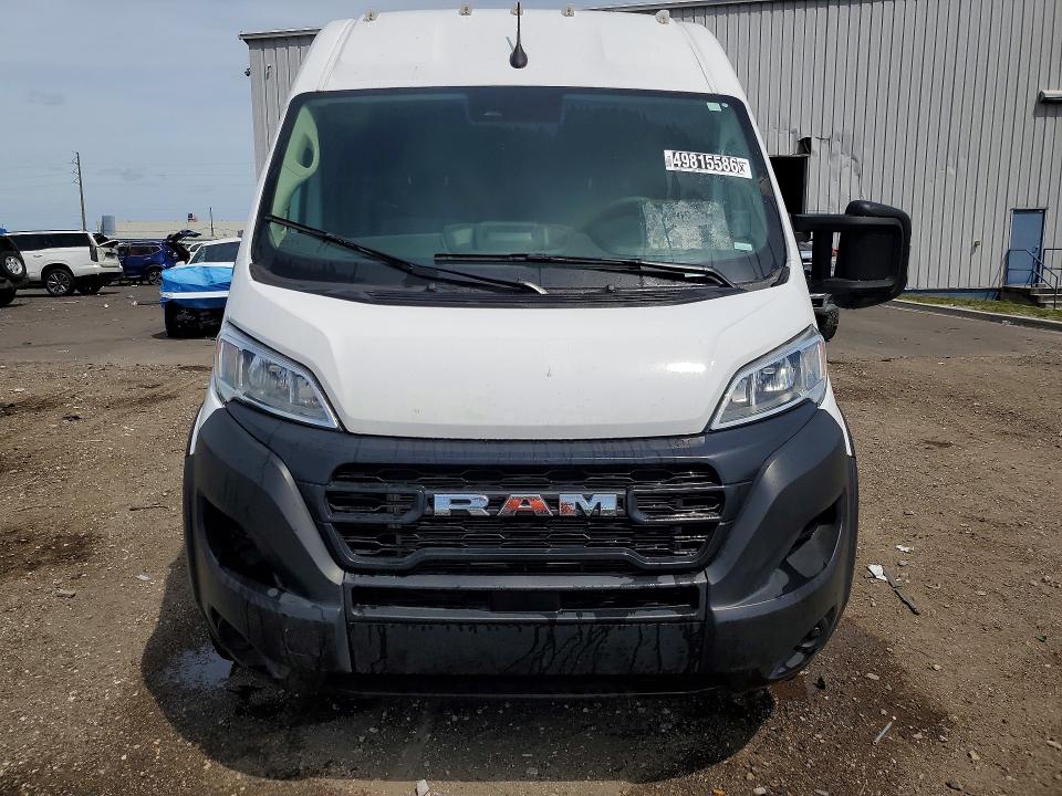 49815586 :رقم المزاد ، 3C6LRVDG1PE595943 vin ، 2023 Ram Promaster 2500 مزاد بيع