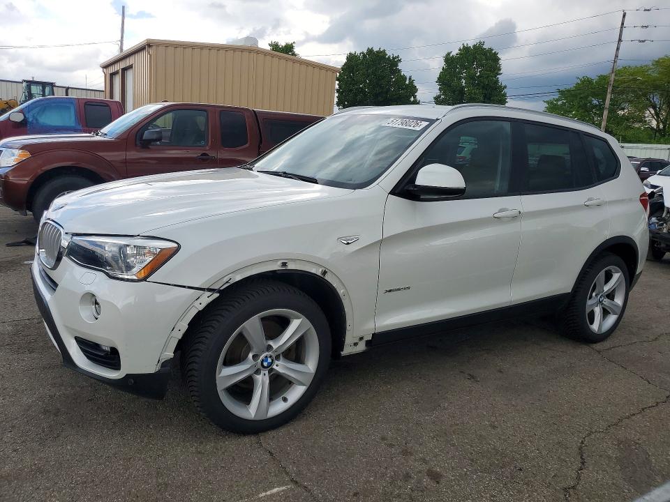 Продаж на аукціоні авто 2017 Bmw X3, vin: 5UXWX9C58H0T09114, номер лоту: 51798026