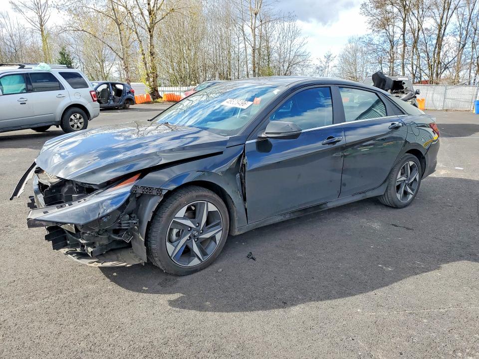 2023 Hyundai Elantra Hybrid მანქანა იყიდება აუქციონზე, vin: KMHLN4AJ2PU081319, აუქციონის ნომერი: 48528496