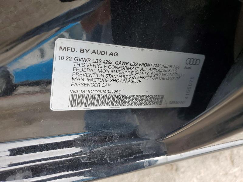 Продажа на аукционе авто 2023 Audi A3, vin: WAUBUDGY6PA041265, номер лота: 51691946