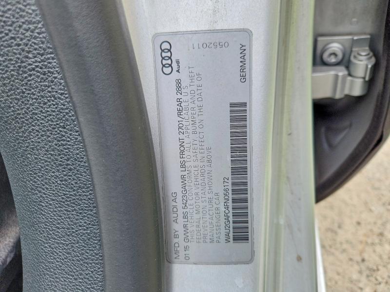 Продажа на аукционе авто 2015 Audi A7, vin: WAU2GAFC4FN056172, номер лота: 51167756