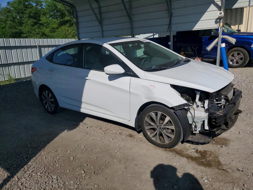 49791716 :رقم المزاد ، KMHCT4AE8HU319605 vin ، 2017 Hyundai Accent مزاد بيع