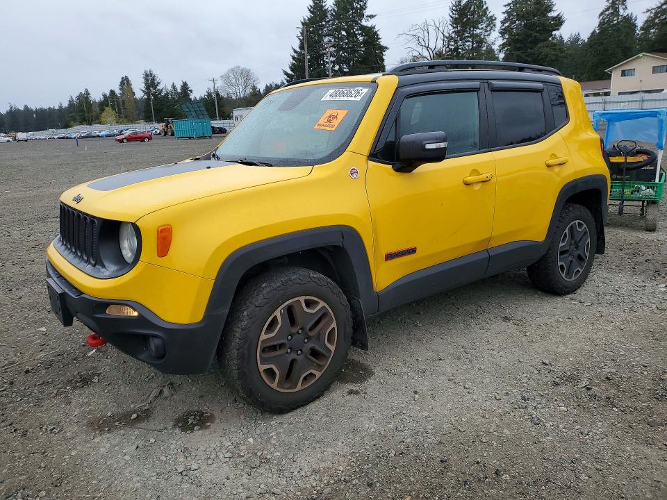Продаж на аукціоні авто 2016 Jeep Renegade, vin: ZACCJBCT1GPD74620, номер лоту: 48868626