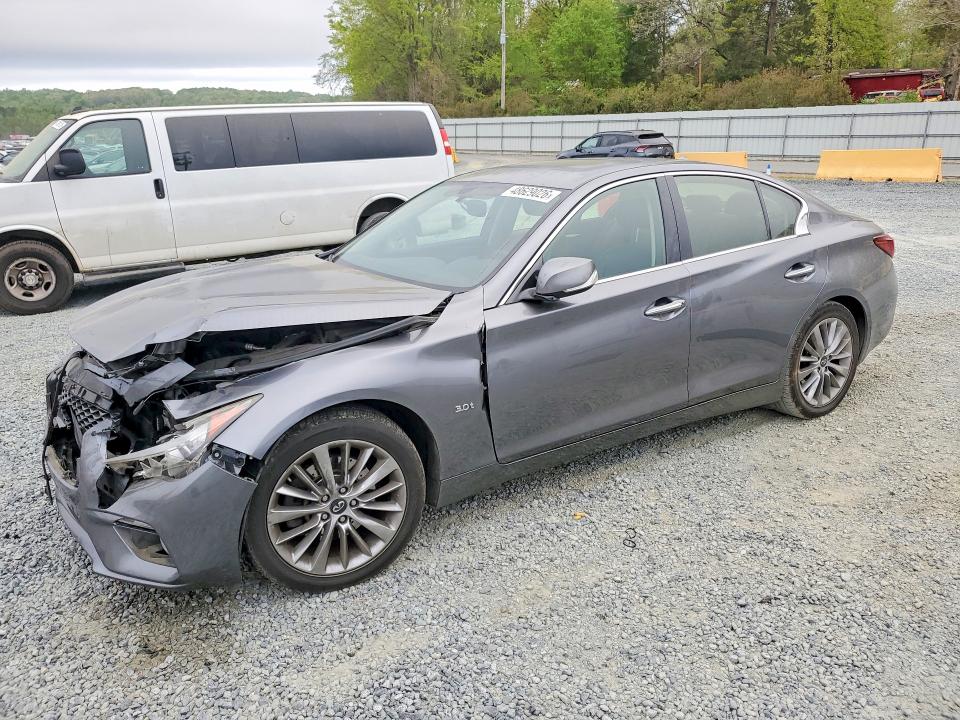 2018 Infiniti Q50 მანქანა იყიდება აუქციონზე, vin: JN1EV7AP4JM362230, აუქციონის ნომერი: 48629026