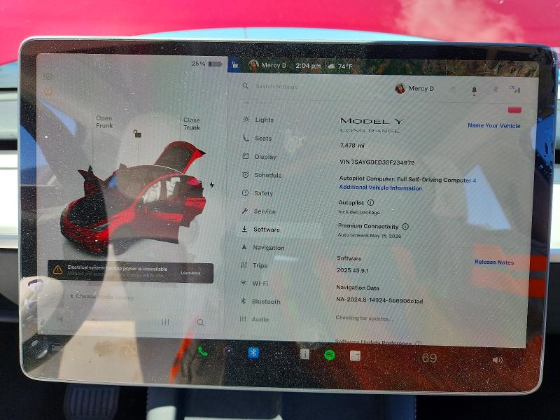 Aukcja sprzedaży 2025 Tesla Model Y, vin: 7SAYGDED3SF234979, numer aukcji: 51165556