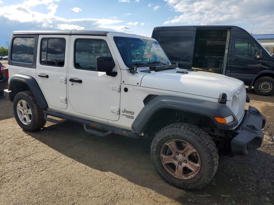 2018 Jeep Wrangler Unlimited მანქანა იყიდება აუქციონზე, vin: 1C4HJXDG9JW115663, აუქციონის ნომერი: 51400206