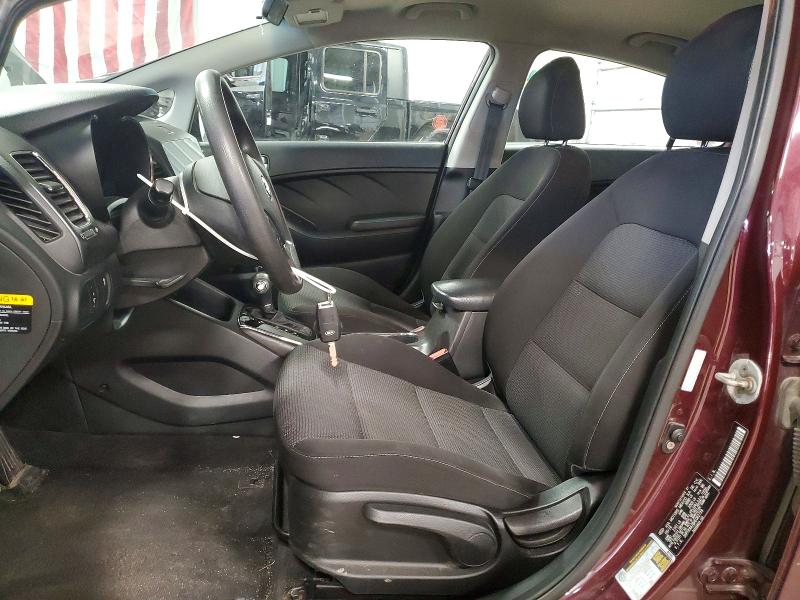 2017 Kia Forte მანქანა იყიდება აუქციონზე, vin: 3KPFK4A78HE062739, აუქციონის ნომერი: 49813036