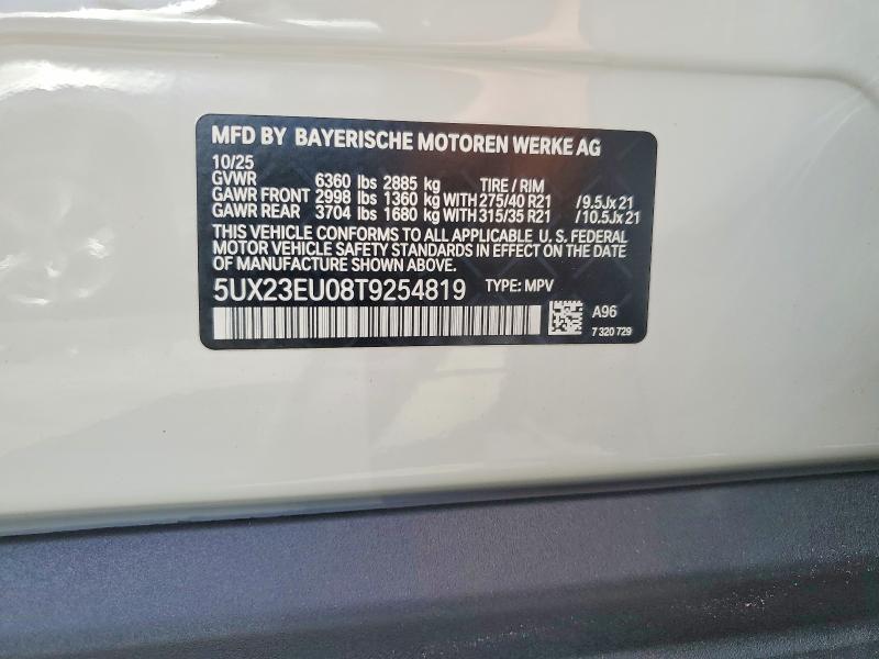 Продажа на аукционе авто 2026 Bmw X5, vin: 5UX23EU08T9254819, номер лота: 48198316