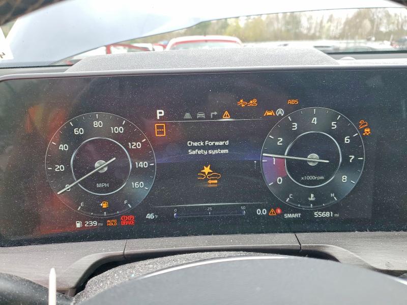2023 Kia Telluride მანქანა იყიდება აუქციონზე, vin: 5XYP5DGC5PG359999, აუქციონის ნომერი: 49594666