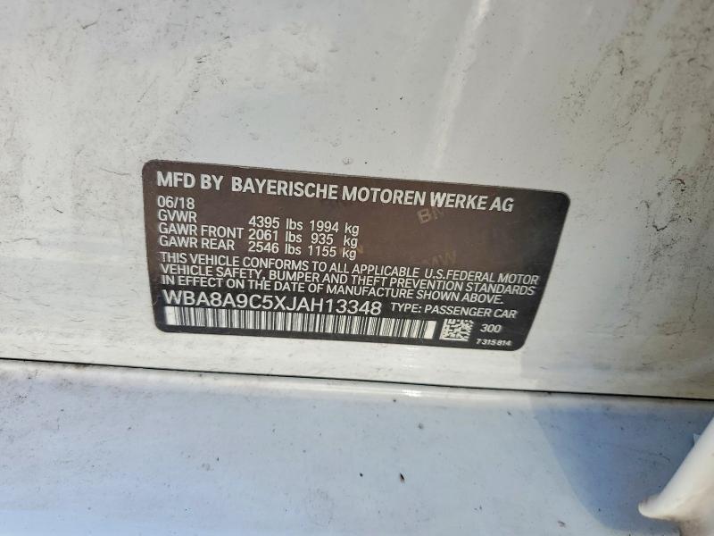Продажа на аукционе авто 2018 Bmw 320, vin: WBA8A9C5XJAH13348, номер лота: 49034716