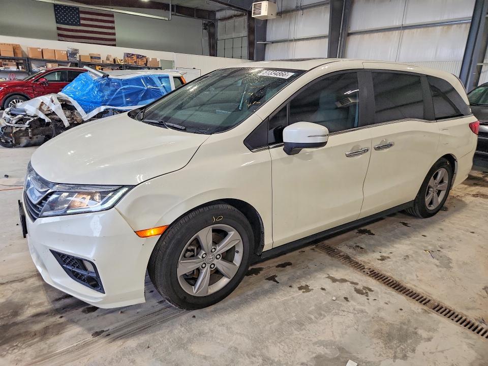 2019 Honda Odyssey მანქანა იყიდება აუქციონზე, vin: 5FNRL6H73KB086055, აუქციონის ნომერი: 51334866