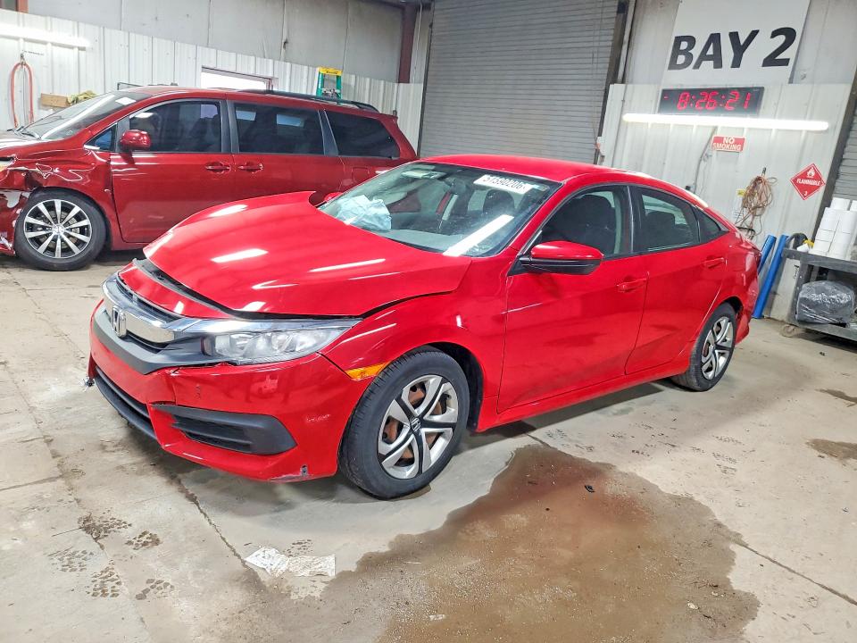 Auction sale of the 2016 Honda Civic, vin: 2HGFC2F57GH558001, lot number: 51590206