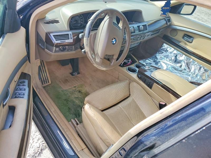 48294326 :رقم المزاد ، WBAHN83568DT85320 vin ، 2008 Bmw 750 مزاد بيع