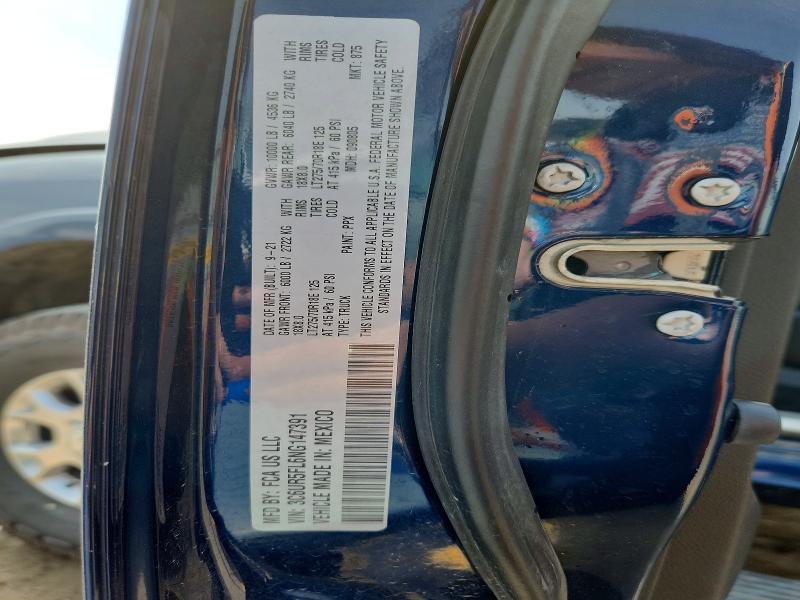 Продажа на аукционе авто 2022 Ram 2500, vin: 3C6UR5FL6NG147391, номер лота: 51478576