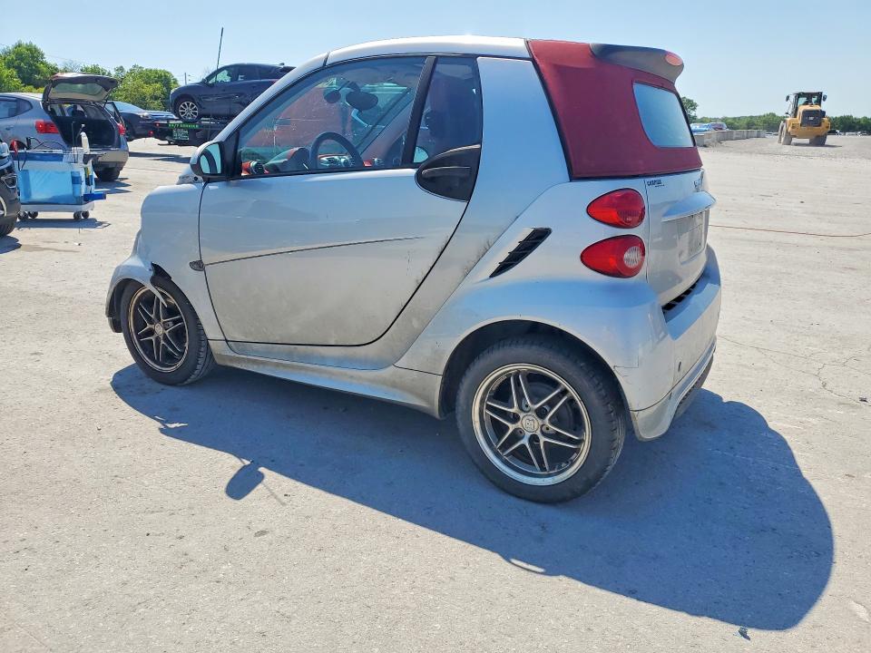2013 Smart Fortwo მანქანა იყიდება აუქციონზე, vin: WMEEK3BA8DK607587, აუქციონის ნომერი: 49683936