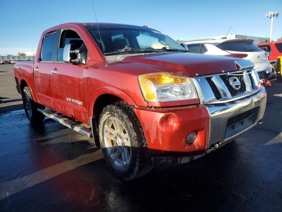 2014 Nissan Titan მანქანა იყიდება აუქციონზე, vin: 1N6AA0EC1EN501815, აუქციონის ნომერი: 49031986