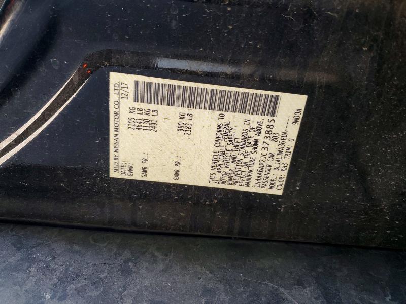 Продажа на аукционе авто 2018 Nissan Maxima, vin: 1N4AA6AP2JC373885, номер лота: 51534176