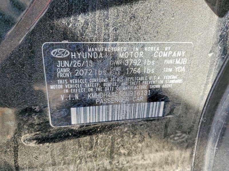 Продаж на аукціоні авто 2013 Hyundai Elantra N, vin: KMHDH4AE5DU916131, номер лоту: 49332676