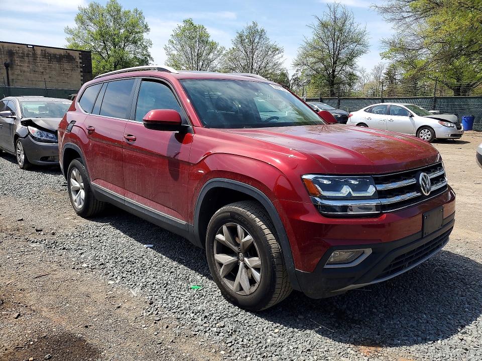 2018 Volkswagen Atlas მანქანა იყიდება აუქციონზე, vin: 1V2MR2CA3JC538942, აუქციონის ნომერი: 50027236