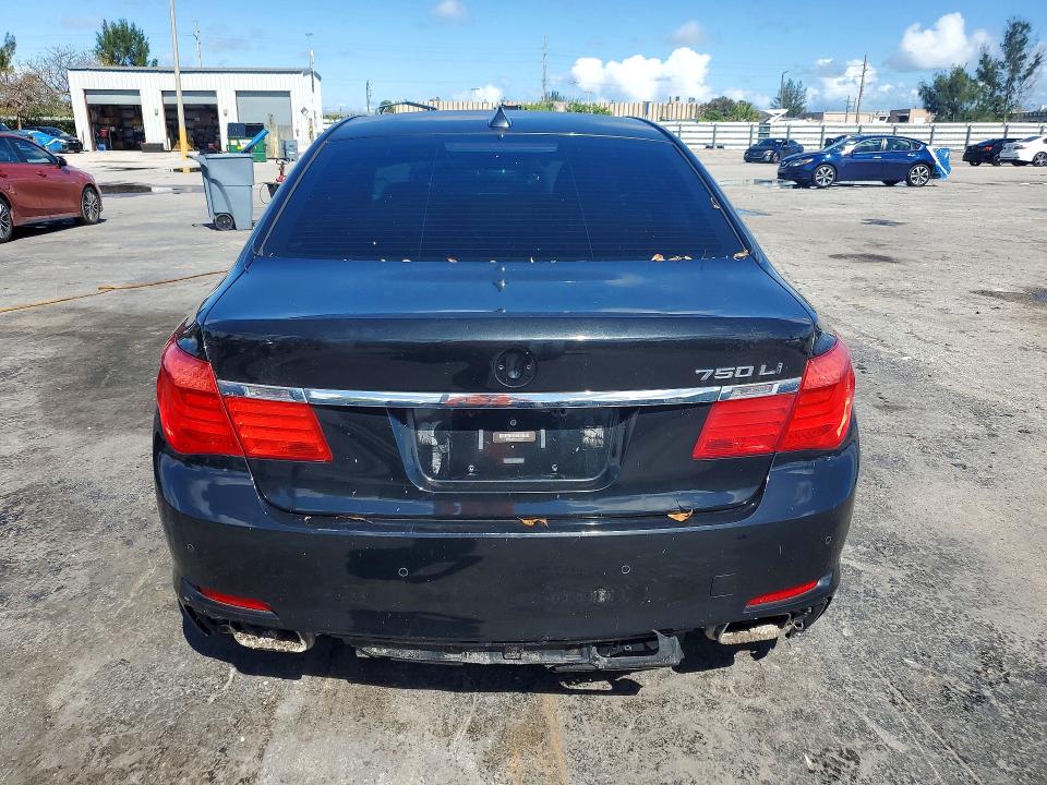 2012 Bmw 750 მანქანა იყიდება აუქციონზე, vin: WBAKC8C57CC437645, აუქციონის ნომერი: 49237406