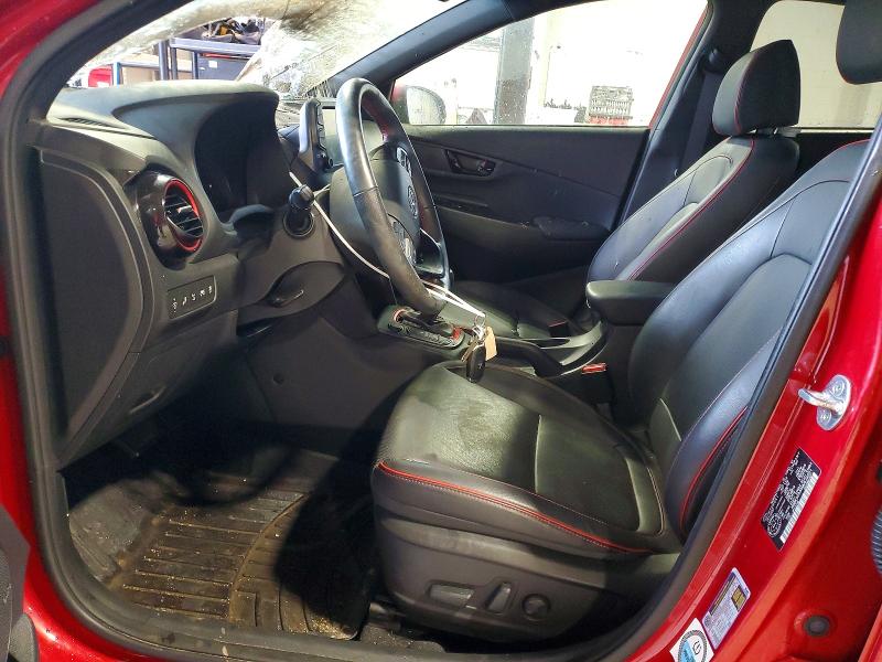 2021 Hyundai Kona მანქანა იყიდება აუქციონზე, vin: KM8K5CA54MU672501, აუქციონის ნომერი: 49621346