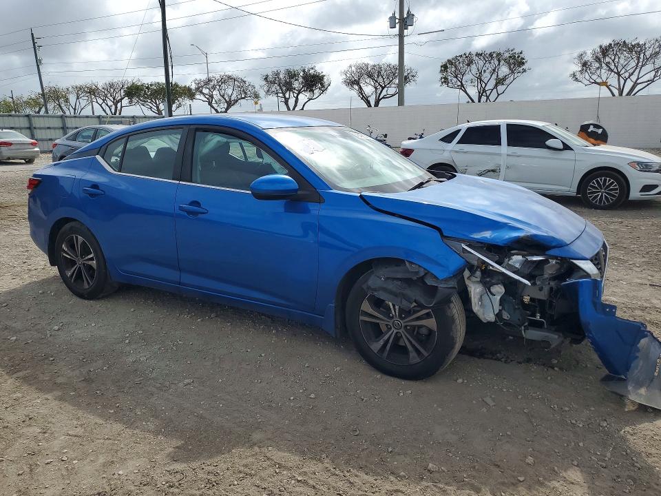 48496146 :رقم المزاد ، 3N1AB8CV5MY313063 vin ، 2021 Nissan Sentra مزاد بيع