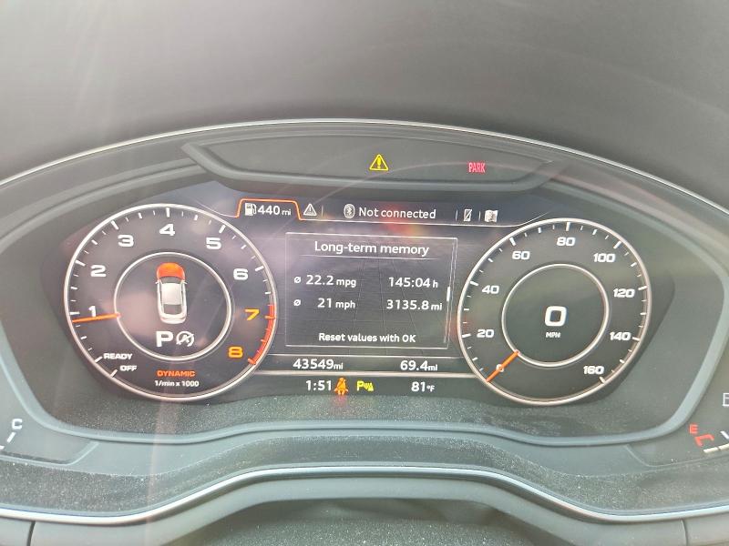 Aukcja sprzedaży 2019 Audi A5, vin: WAUENCF54KA023450, numer aukcji: 49620896
