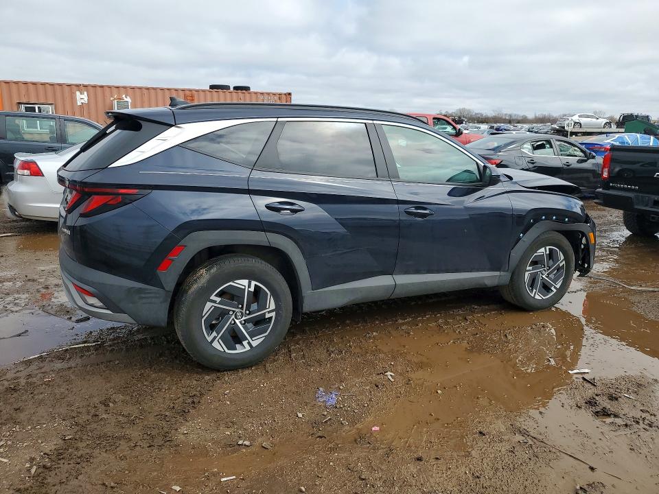 48165996 :رقم المزاد ، KM8JBDD10SU281989 vin ، 2025 Hyundai Tucson Hybrid مزاد بيع