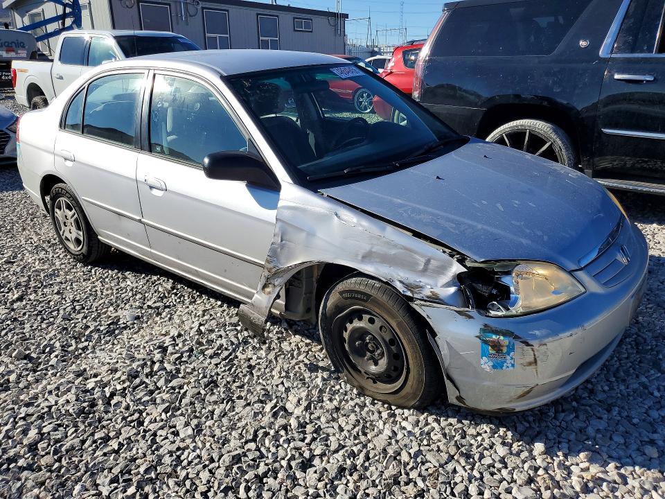 Продажа на аукционе авто 2002 Honda Civic, vin: 1HGES16552L072730, номер лота: 48649456