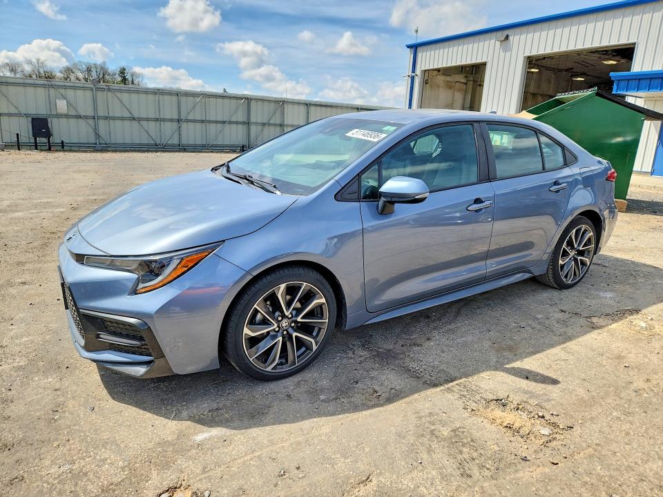 Продаж на аукціоні авто 2020 Toyota Corolla, vin: 5YFT4RCE9LP040553, номер лоту: 51146936