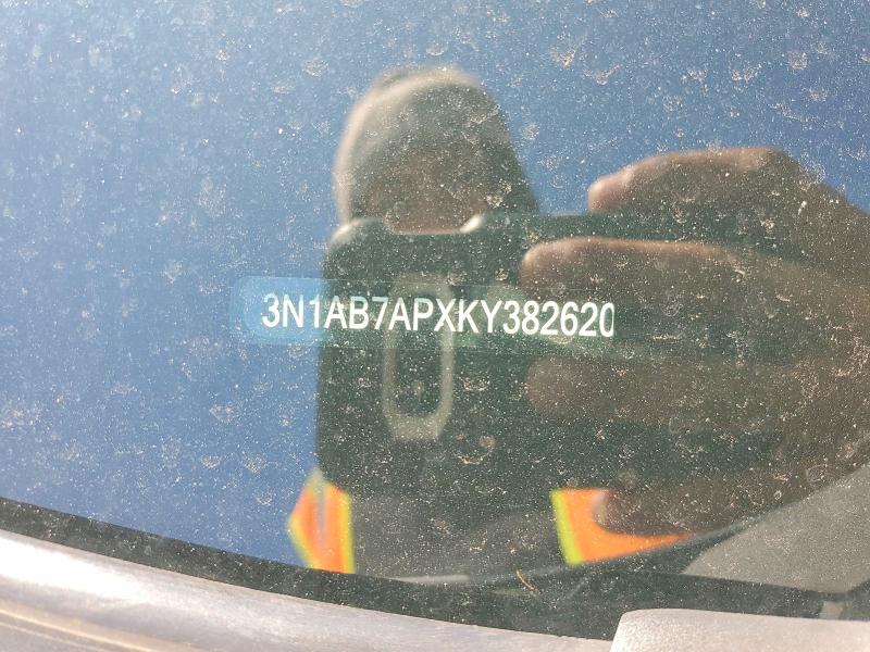 Auction sale of the 2019 Nissan Sentra, vin: 3N1AB7APXKY382620, lot number: 48892896