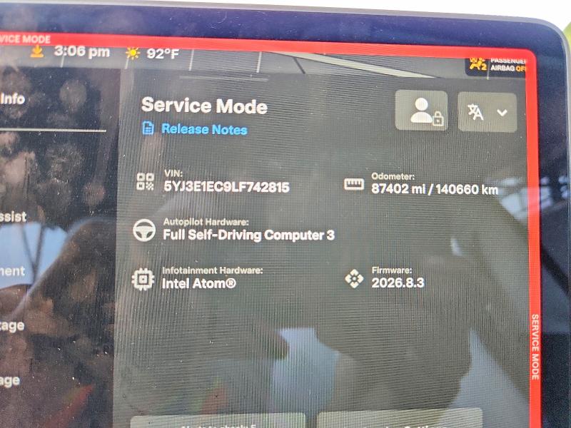 Aukcja sprzedaży 2020 Tesla Model 3, vin: 5YJ3E1EC9LF742815, numer aukcji: 51769956