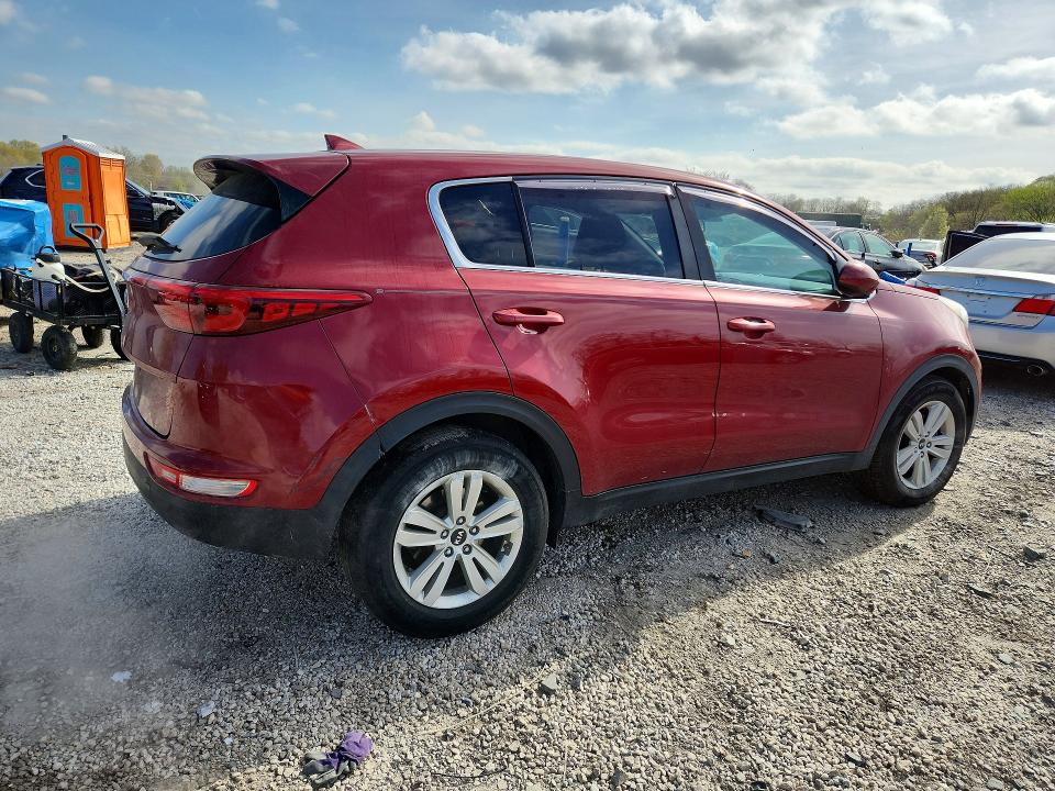 48878506 :رقم المزاد ، KNDPM3AC6J7344843 vin ، 2018 Kia Sportage مزاد بيع