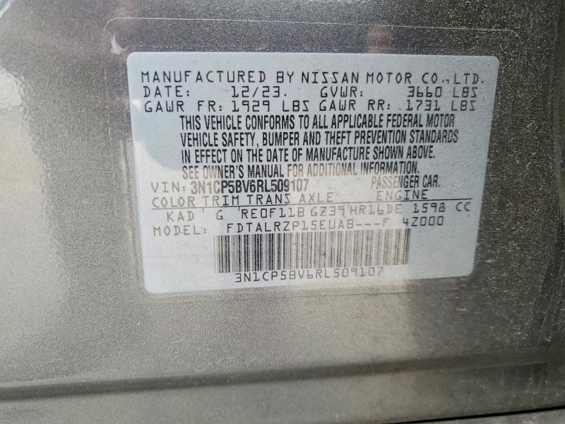 Aukcja sprzedaży 2024 Nissan Kicks, vin: 3N1CP5BV6RL509107, numer aukcji: 51678646