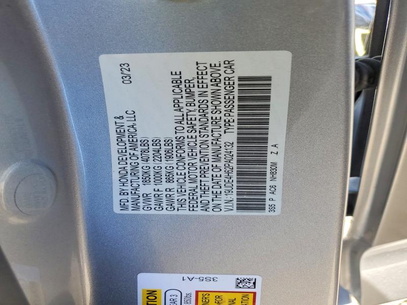 Aukcja sprzedaży 2023 Acura Integra, vin: 19UDE4H62PA024132, numer aukcji: 51871556
