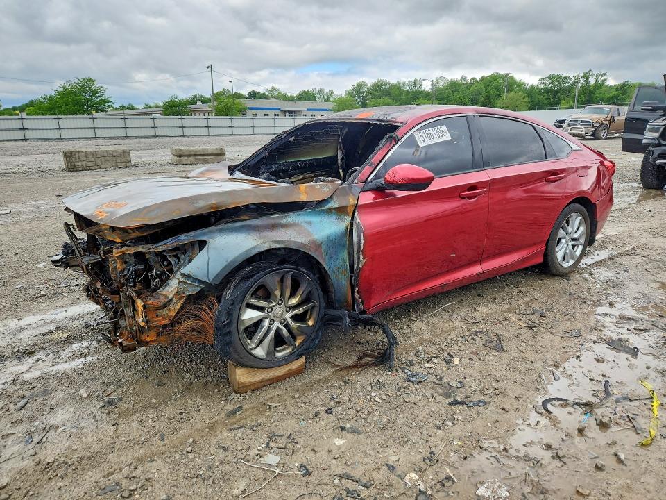 Auction sale of the 2018 Honda Accord, vin: 1HGCV1F14JA091758, lot number: 51661396