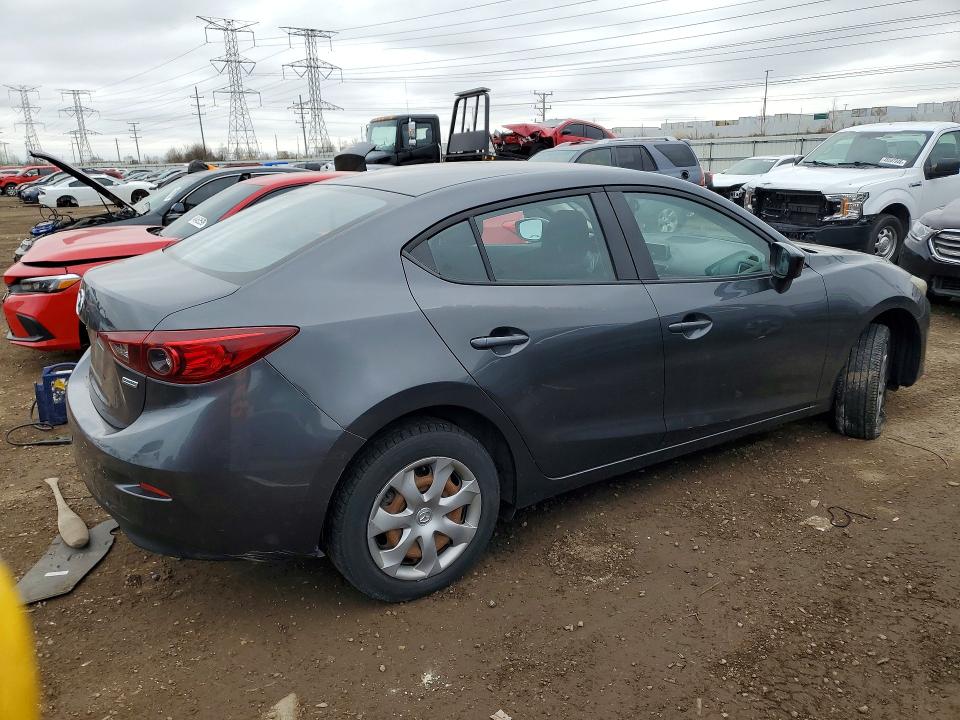 48080176 :رقم المزاد ، JM1BM1T79E1163520 vin ، 2014 Mazda 3 مزاد بيع