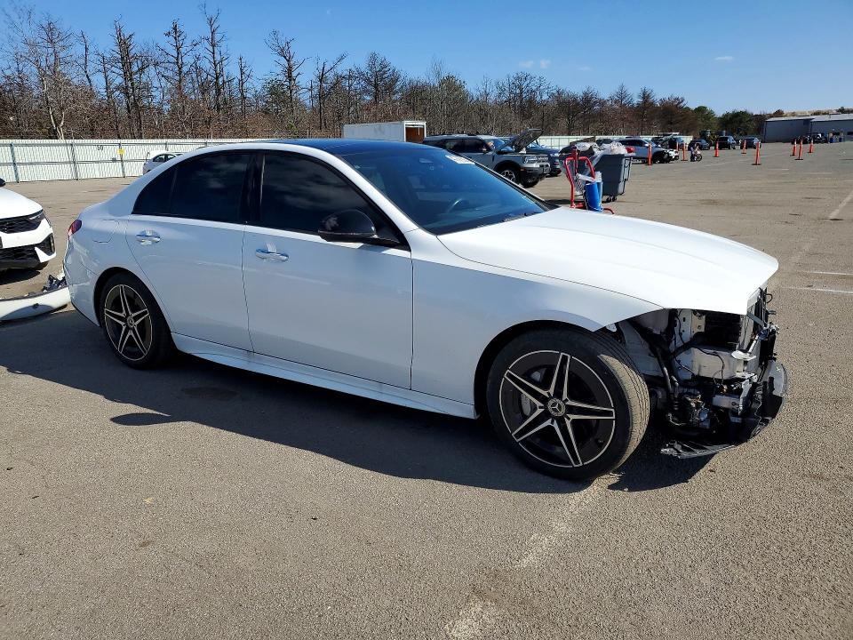 2024 Mercedes-benz C მანქანა იყიდება აუქციონზე, vin: W1KAF4HB0RR190672, აუქციონის ნომერი: 47707366