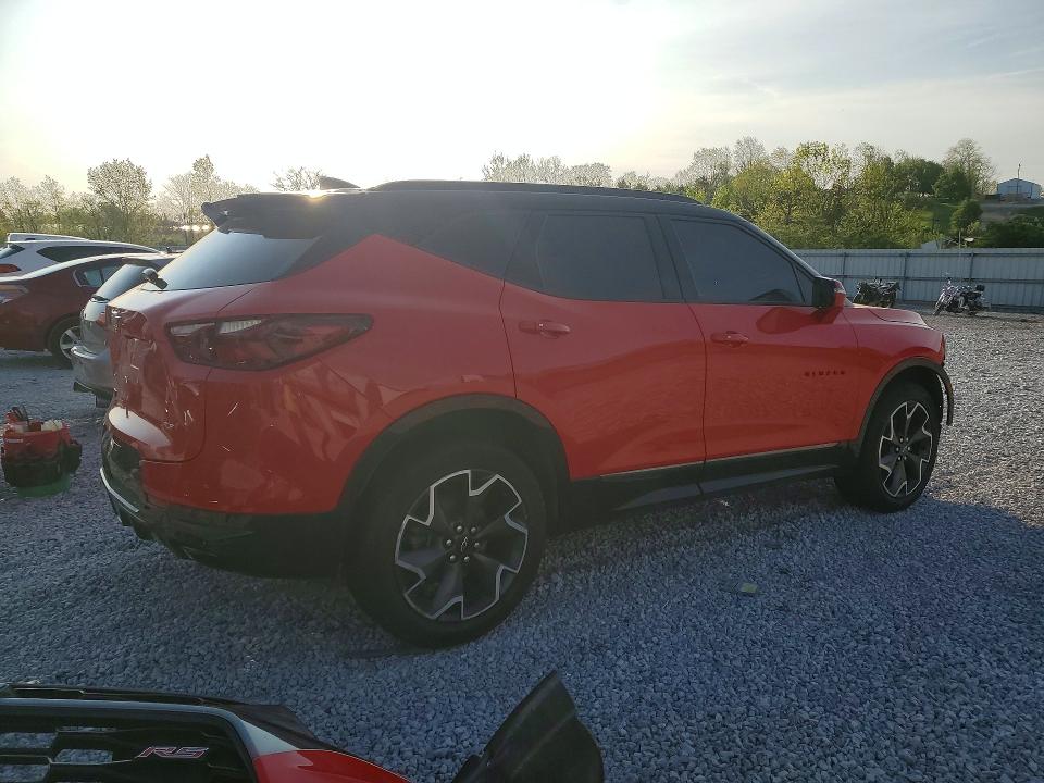 49948796 :رقم المزاد ، 3GNKBERS9NS185631 vin ، 2022 Chevrolet Blazer مزاد بيع