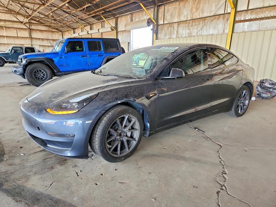 49755356 :رقم المزاد ، 5YJ3E1EA3PF712648 vin ، 2023 Tesla Model 3 مزاد بيع