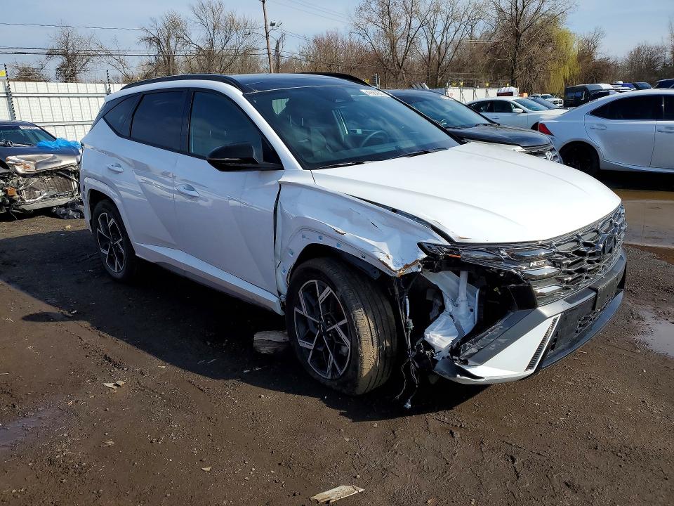 47584546 :رقم المزاد ، KM8JFDD14SU384644 vin ، 2025 Hyundai Tucson Hybrid مزاد بيع